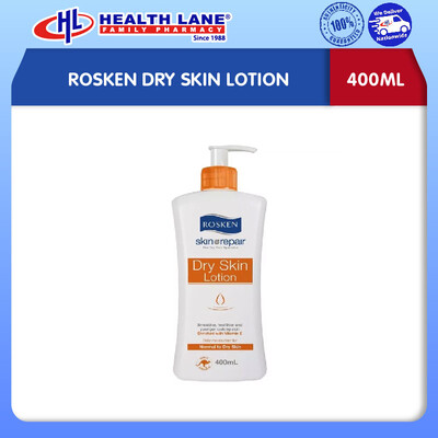 ROSKEN DRY KULIT LOSYEN (400ML)